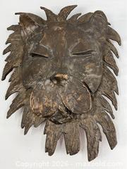 MaxSold Auction: Vintage Cast Metal Lion Head Sculpture Wall Decor - Campbell (California, USA) PARTNER MANAGED Estate Sale Online Auction - Dell Avenue