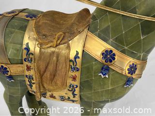 MaxSold Auction: Vintage Chinese Jade Mosaic Horse - Campbell (California, USA) PARTNER MANAGED Estate Sale Online Auction - Dell Avenue