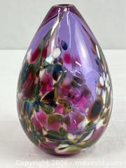MaxSold Auction: Vintage Maytum Studio Art Glass Vase - Campbell (California, USA) PARTNER MANAGED Estate Sale Online Auction - Dell Avenue