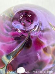 MaxSold Auction: Vintage Maytum Studio Art Glass Vase - Campbell (California, USA) PARTNER MANAGED Estate Sale Online Auction - Dell Avenue