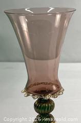 MaxSold Auction: Vintage Murano Glass Goblets Artist Signed - Campbell (California, USA) PARTNER MANAGED Estate Sale Online Auction - Dell Avenue
