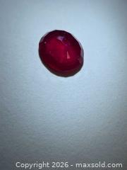 MaxSold Auction: Natural big blood red Ruby - Toronto (Ontario, Canada) PARTNER MANAGED Reseller Online Auction - Gerrard Street East