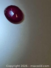 MaxSold Auction: Natural big blood red Ruby - Toronto (Ontario, Canada) PARTNER MANAGED Reseller Online Auction - Gerrard Street East