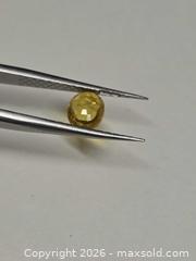 MaxSold Auction: Natural bright canary yellow sapphire  - Toronto (Ontario, Canada) PARTNER MANAGED Reseller Online Auction - Gerrard Street East