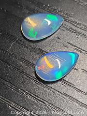 MaxSold Auction: Natural rare match pair Jelly opal - Toronto (Ontario, Canada) PARTNER MANAGED Reseller Online Auction - Gerrard Street East