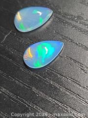 MaxSold Auction: Natural rare match pair Jelly opal - Toronto (Ontario, Canada) PARTNER MANAGED Reseller Online Auction - Gerrard Street East