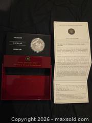 MaxSold Auction: 2006 Royal Canadian Mint Proof Silver Dollar (Commemorative) - Hamilton (Ontario, Canada) SELLER MANAGED Downsizing Online Auction - Alderney Avenue