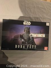 MaxSold Auction: Bandai Star Wars 1/12 Boba Fett Plastic Model Kit - Hamilton (Ontario, Canada) SELLER MANAGED Downsizing Online Auction - Alderney Avenue