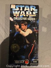 MaxSold Auction: Han Solo Action Figure, Star Wars Collector Series - Hamilton (Ontario, Canada) SELLER MANAGED Downsizing Online Auction - Alderney Avenue