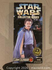 MaxSold Auction: Star Wars Collector Series Lando Calrissian Action Figure - Hamilton (Ontario, Canada) SELLER MANAGED Downsizing Online Auction - Alderney Avenue
