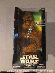 MaxSold Auction: Star Wars Kenner Chewbacca In Chains Action Figure - Hamilton (Ontario, Canada) SELLER MANAGED Downsizing Online Auction - Alderney Avenue