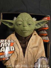 MaxSold Auction: Star Wars Yoda Talking Figure (Revenge of the Sith) Large - Hamilton (Ontario, Canada) SELLER MANAGED Downsizing Online Auction - Alderney Avenue