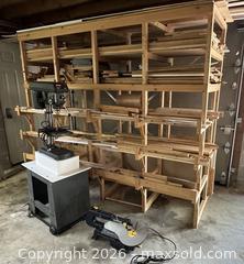 MaxSold Auction: Craftsman 10in Drill Press, Mastercraft 16in Scroll Saw & Lumber Rack - Norfolk (Ontario, Canada) SELLER MANAGED Moving Online Auction - 14th Street West