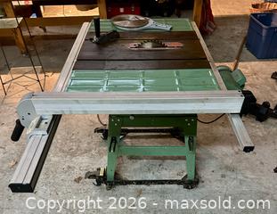 MaxSold Auction: General International Table Saw LR701639 (Model D) 2 HP - Norfolk (Ontario, Canada) SELLER MANAGED Moving Online Auction - 14th Street West
