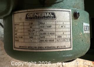 MaxSold Auction: General International Table Saw LR701639 (Model D) 2 HP - Norfolk (Ontario, Canada) SELLER MANAGED Moving Online Auction - 14th Street West