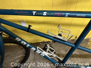MaxSold Auction: Teal/Green Roland-Araya Tandem Bicycle with Shimano Components - Norfolk (Ontario, Canada) SELLER MANAGED Moving Online Auction - 14th Street West