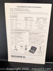 MaxSold Auction: Bushnell Spacemaster Spotting Scope 15-45x Zoom - Boulder (Colorado, USA) SELLER MANAGED Estate Sale Online Auction -  Ingram