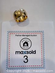 MaxSold Auction: 10K GOLD RING  - Collingwood (Ontario, Canada) SELLER MANAGED Downsizing Online Auction - Chamberlain Crescent