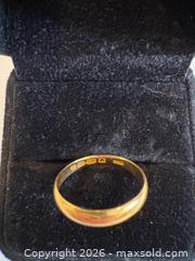 MaxSold Auction: 22K GOLD RING  - Collingwood (Ontario, Canada) SELLER MANAGED Downsizing Online Auction - Chamberlain Crescent
