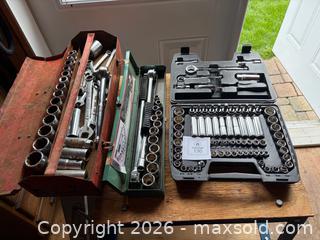 MaxSold Auction: Assorted Socket Sets & Wrenches - Collingwood (Ontario, Canada) SELLER MANAGED Downsizing Online Auction - Chamberlain Crescent