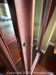 MaxSold Auction: Large China Cabinet with Glass Doors  - Collingwood (Ontario, Canada) SELLER MANAGED Downsizing Online Auction - Chamberlain Crescent
