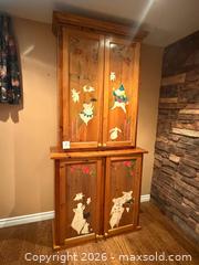 MaxSold Auction: Painted Wooden Cabinet - Collingwood (Ontario, Canada) SELLER MANAGED Downsizing Online Auction - Chamberlain Crescent