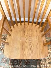 MaxSold Auction: Solid Oak Windsor Dining Chair - Collingwood (Ontario, Canada) SELLER MANAGED Downsizing Online Auction - Chamberlain Crescent