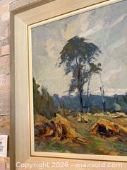 MaxSold Auction: W.J. Hopkinson Original Oil Painting - Collingwood (Ontario, Canada) SELLER MANAGED Downsizing Online Auction - Chamberlain Crescent