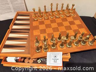 MaxSold Auction: Wooden Multi Board Game Set - Collingwood (Ontario, Canada) SELLER MANAGED Downsizing Online Auction - Chamberlain Crescent