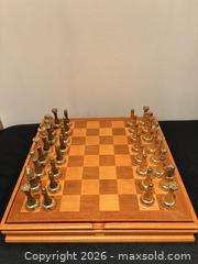 MaxSold Auction: Wooden Multi Board Game Set - Collingwood (Ontario, Canada) SELLER MANAGED Downsizing Online Auction - Chamberlain Crescent