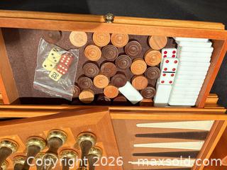 MaxSold Auction: Wooden Multi Board Game Set - Collingwood (Ontario, Canada) SELLER MANAGED Downsizing Online Auction - Chamberlain Crescent