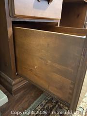 MaxSold Auction: Wooden Roll Top Desk - Collingwood (Ontario, Canada) SELLER MANAGED Downsizing Online Auction - Chamberlain Crescent