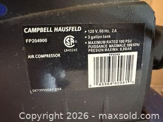 MaxSold Auction: Air Compressor  - Mississauga (Ontario, Canada) PARTNER MANAGED Estate Sale Online Auction - Thorn Lodge Drive
