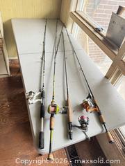 MaxSold Auction: Fishing Rods with Reels - Mississauga (Ontario, Canada) PARTNER MANAGED Estate Sale Online Auction - Thorn Lodge Drive
