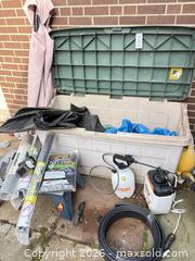 MaxSold Auction: Storage Box with Gardening Supplies & more  - Mississauga (Ontario, Canada) PARTNER MANAGED Estate Sale Online Auction - Thorn Lodge Drive
