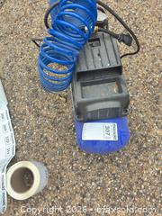MaxSold Auction: Campbell Hausfeld 3 Gallon Electric Air Compressor - Mckinney (Texas, USA) PARTNER MANAGED Downsizing Online Auction -  Pelican Hills Drive