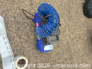 MaxSold Auction: Campbell Hausfeld 3 Gallon Electric Air Compressor - Mckinney (Texas, USA) PARTNER MANAGED Downsizing Online Auction -  Pelican Hills Drive