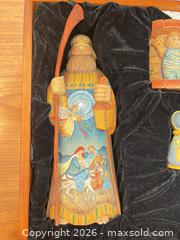 MaxSold Auction: G. DeBrekht Hand-Painted Wooden Nativity Set with Angel - Mckinney (Texas, USA) PARTNER MANAGED Downsizing Online Auction -  Pelican Hills Drive