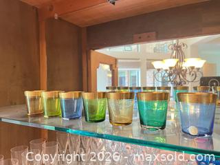 MaxSold Auction: Rosenthal Bjorn Wiinblad Glass Tumbler/Rocks Glasses, Set of 12 - Mckinney (Texas, USA) PARTNER MANAGED Downsizing Online Auction -  Pelican Hills Drive