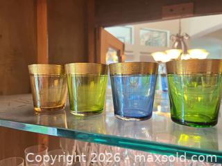 MaxSold Auction: Rosenthal Bjorn Wiinblad Glass Tumbler/Rocks Glasses, Set of 12 - Mckinney (Texas, USA) PARTNER MANAGED Downsizing Online Auction -  Pelican Hills Drive