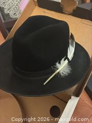 MaxSold Auction: Stetson Black Fedora, Medium - Mckinney (Texas, USA) PARTNER MANAGED Downsizing Online Auction -  Pelican Hills Drive