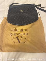MaxSold Auction: Valentino Garavani Medium Black Canvas & Leather Shoulder/Crossbody Bag - Mckinney (Texas, USA) PARTNER MANAGED Downsizing Online Auction -  Pelican Hills Drive