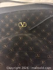 MaxSold Auction: Valentino Garavani Medium Black Canvas & Leather Shoulder/Crossbody Bag - Mckinney (Texas, USA) PARTNER MANAGED Downsizing Online Auction -  Pelican Hills Drive