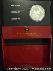 MaxSold Auction: 2006 Royal Canadian Mint 1 Dollar Fine Silver Coin - Hamilton (Ontario, Canada) SELLER MANAGED Downsizing Online Auction - Alderney Avenue