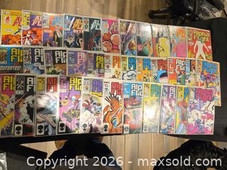 MaxSold Auction: Alpha Flight Marvel Comics Lot — 1980s Single Issues - Hamilton (Ontario, Canada) SELLER MANAGED Downsizing Online Auction - Alderney Avenue