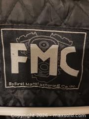 MaxSold Auction: FMC Black Genuine Leather Biker Jacket XL - Hamilton (Ontario, Canada) SELLER MANAGED Downsizing Online Auction - Alderney Avenue