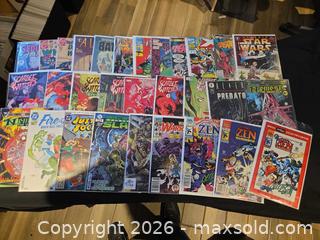 MaxSold Auction: Short Box of Vintage and Modern Comic Books - Marvel , DC, Image, Dark Horse, Independent. - Hamilton (Ontario, Canada) SELLER MANAGED Downsizing Online Auction - Alderney Avenue
