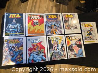 MaxSold Auction: The Tick Comic Book Lot - Single Issues, Multiple Issues - Hamilton (Ontario, Canada) SELLER MANAGED Downsizing Online Auction - Alderney Avenue
