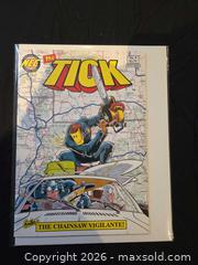 MaxSold Auction: The Tick Comic Book Lot - Single Issues, Multiple Issues - Hamilton (Ontario, Canada) SELLER MANAGED Downsizing Online Auction - Alderney Avenue