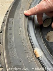 MaxSold Auction: 4 Winter tires for Toyota Corolla - Toronto (Ontario, Canada) SELLER MANAGED Downsizing Online Auction - Leacock Crescent